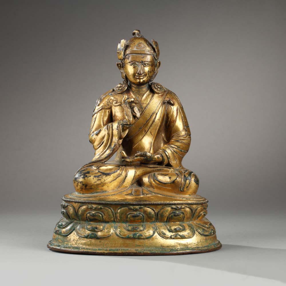 Statuette représentant le maître bouddhiste Padmasambhava - 1