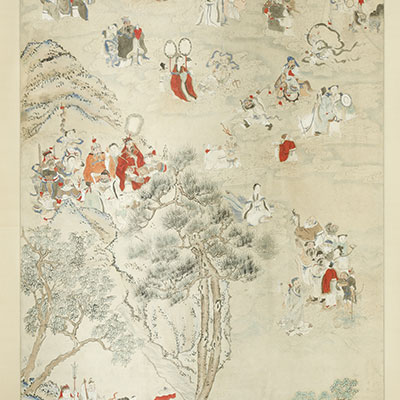 道教八仙装饰画 - 1