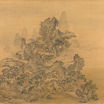 一幅山景画 - 1