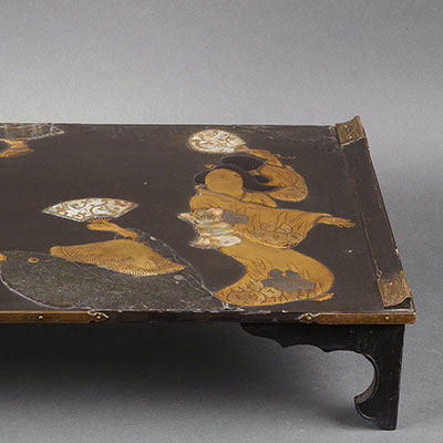 漆器镶嵌工艺书桌「bundai」，作者：尾形光琳 - 1